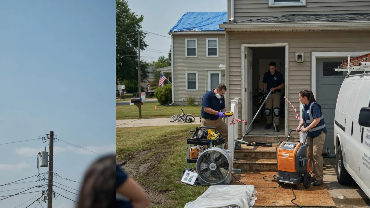 Water Damage Repair in Random Lake, WI near me